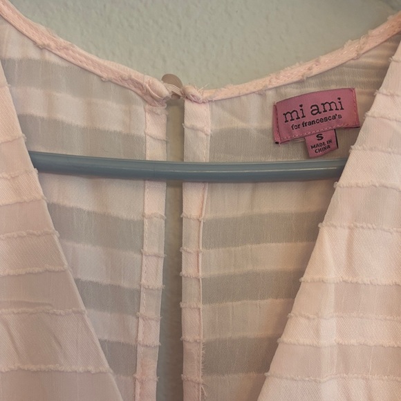 Miami Blush Striped Mini Dress - Picture 2 of 5